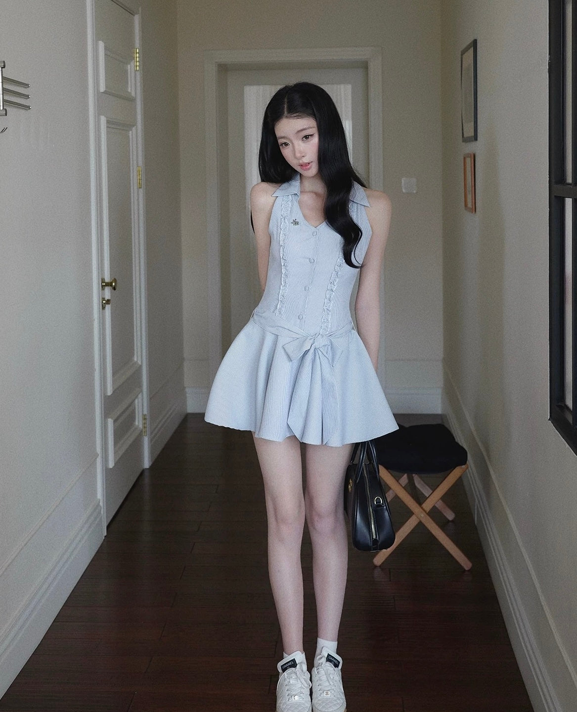 frill point girly high-end one-piece MM1112