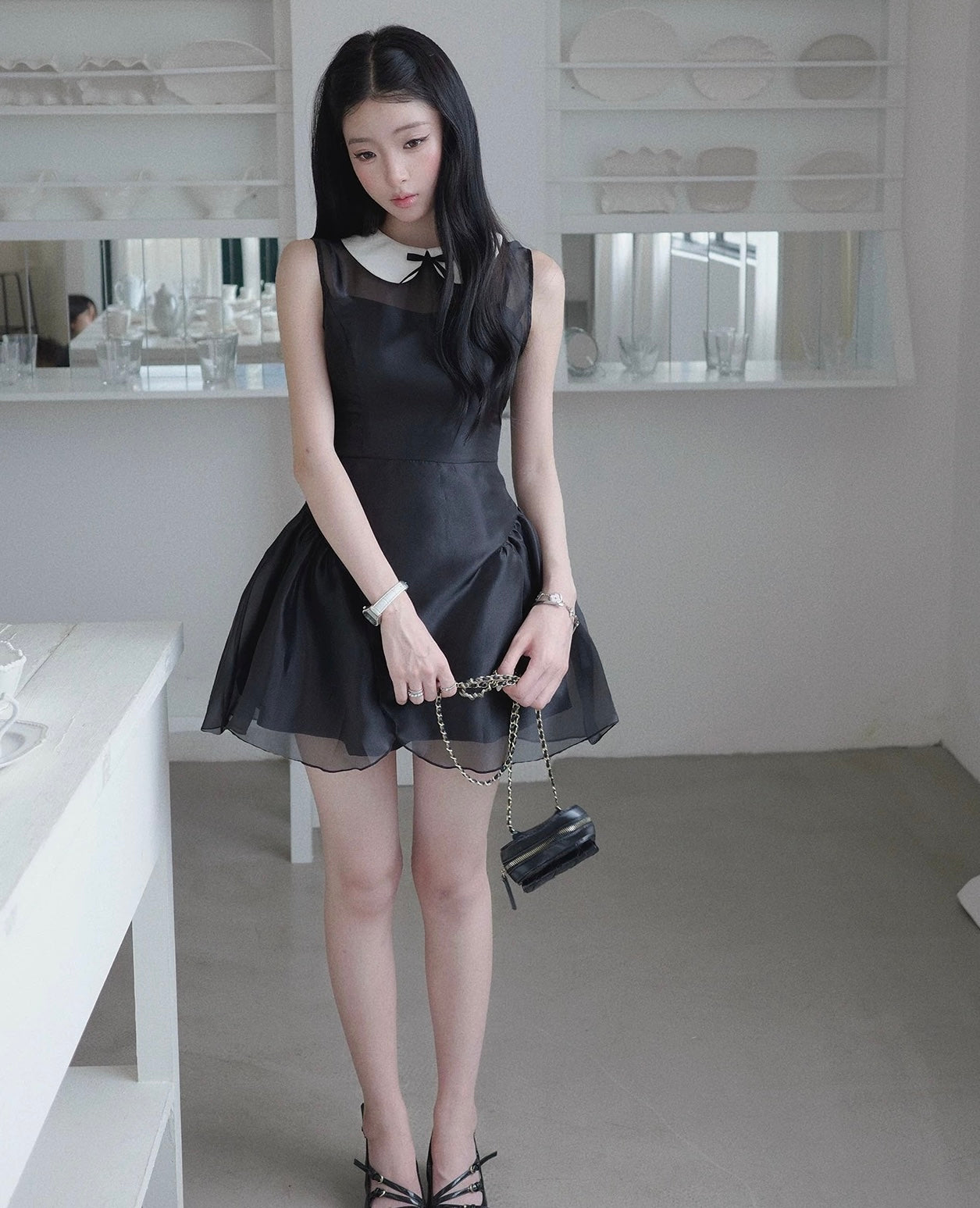 sheer mood luxury one-piece MM1109