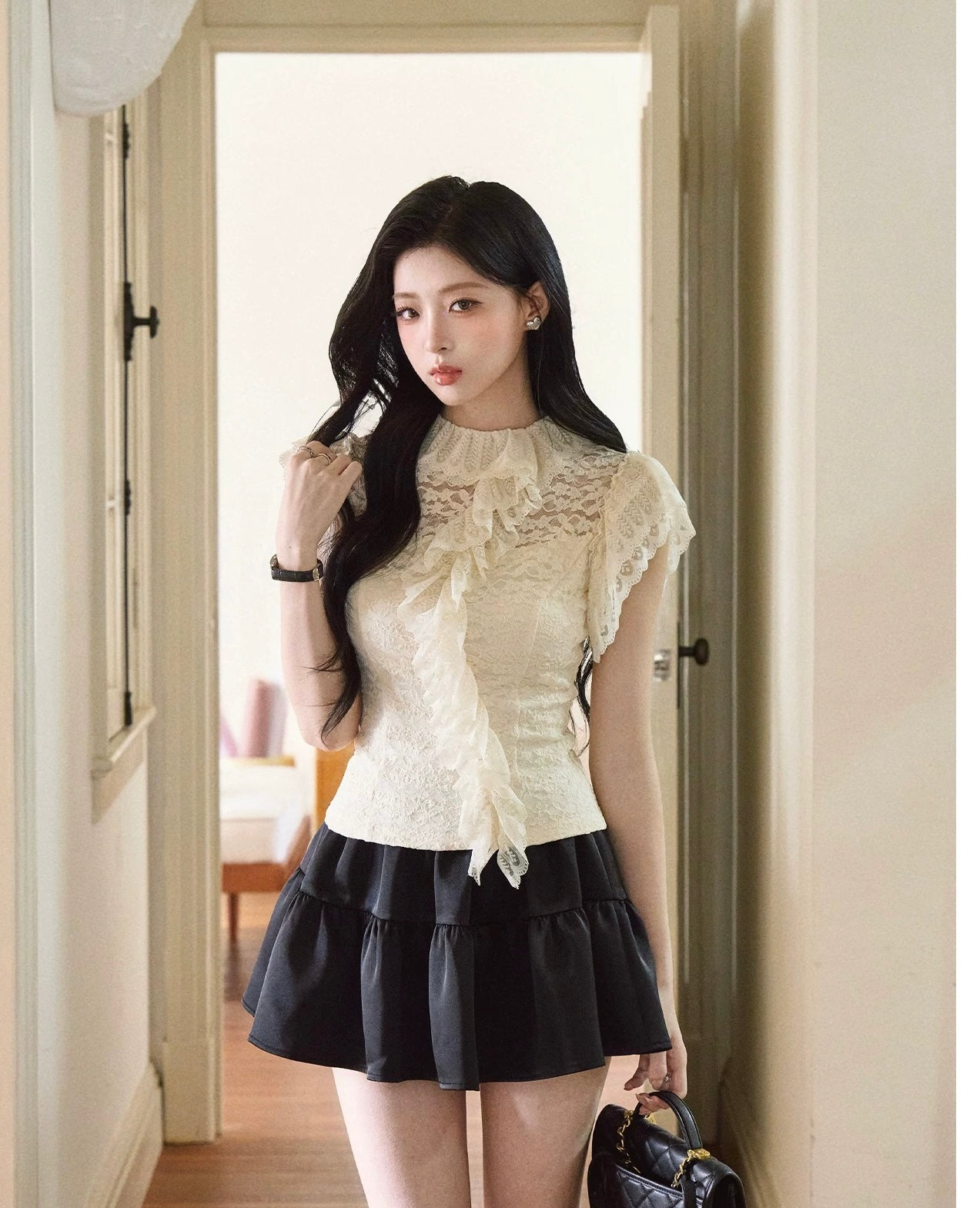 high-end frill mood tops MM1067