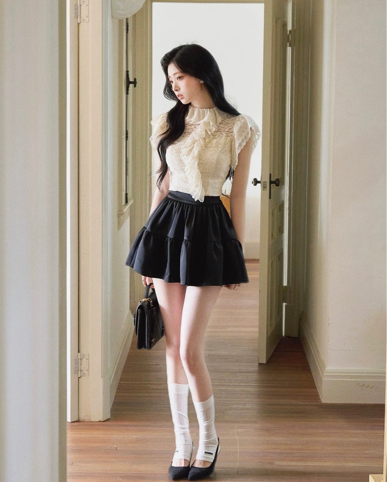 high-end frill mood tops MM1067