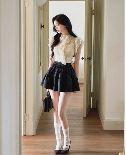 high-end frill mood tops MM1067