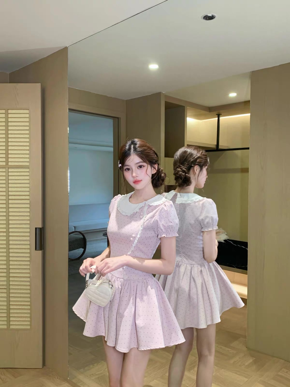 dot mood curler one-piece MM1120