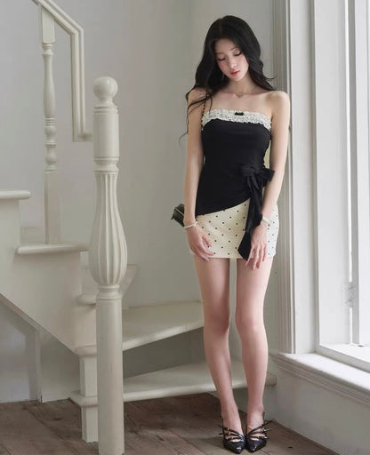 ribbon mood girly tops MM1096