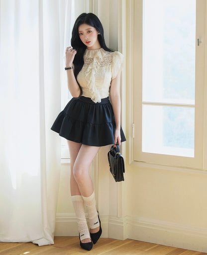 high-end frill mood tops MM1067
