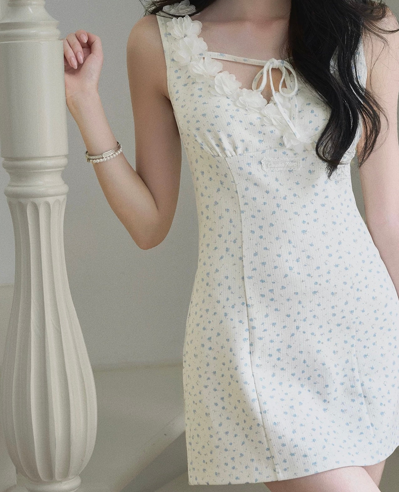 flower point girly one-piece MM1102