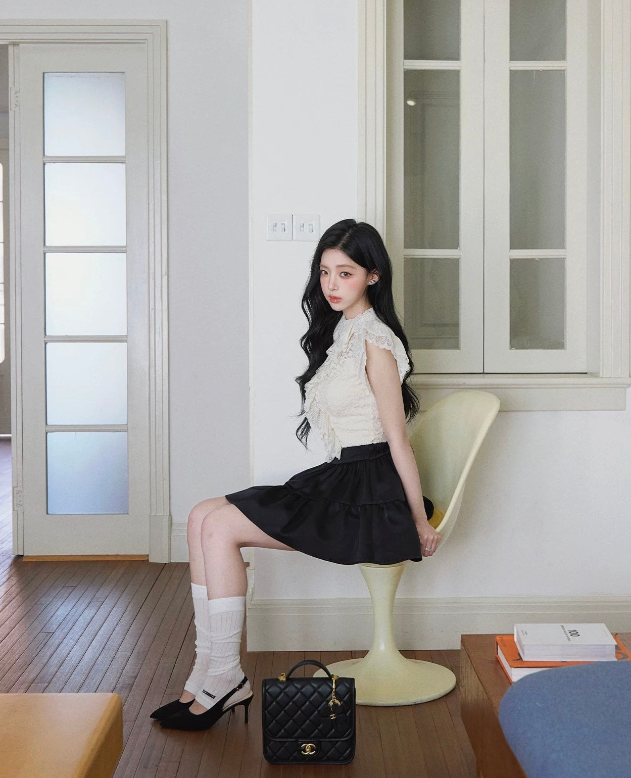 high-end frill mood tops MM1067
