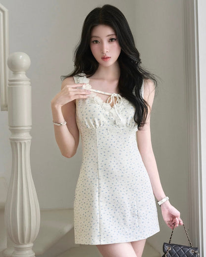 flower point girly one-piece MM1102