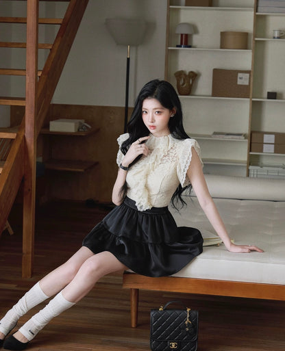 high-end frill mood tops MM1067
