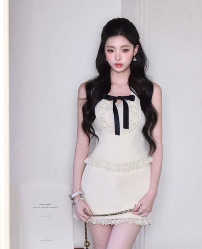 luxury frill ivory tops MM1059