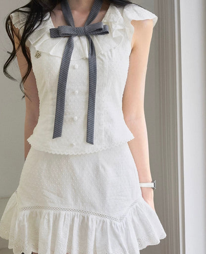 frill curler high-end tops MM1099