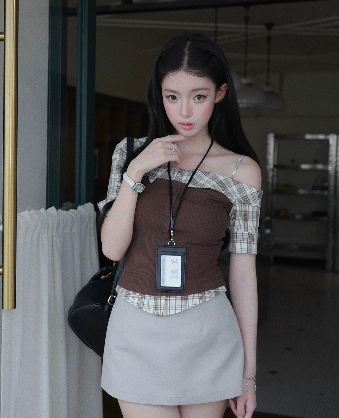 design point girly tops & skirt MM1111