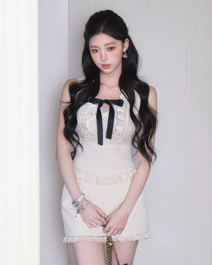 luxury frill ivory tops MM1059