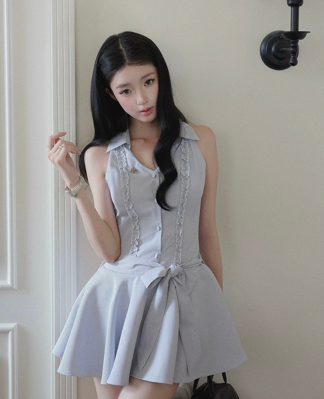frill point girly high-end one-piece MM1112