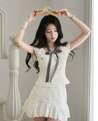 frill curler high-end tops MM1099