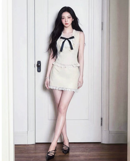 luxury frill ivory tops MM1059