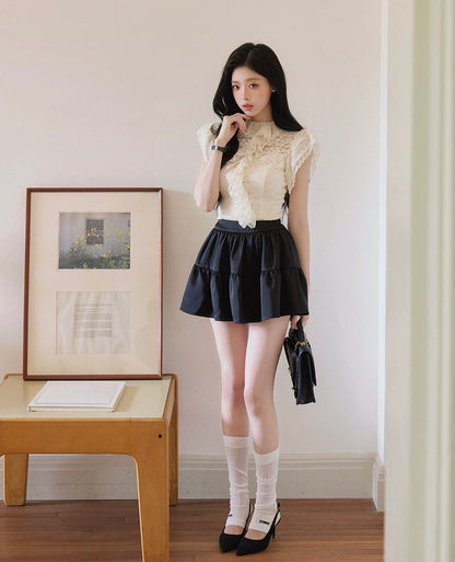 high-end frill mood tops MM1067