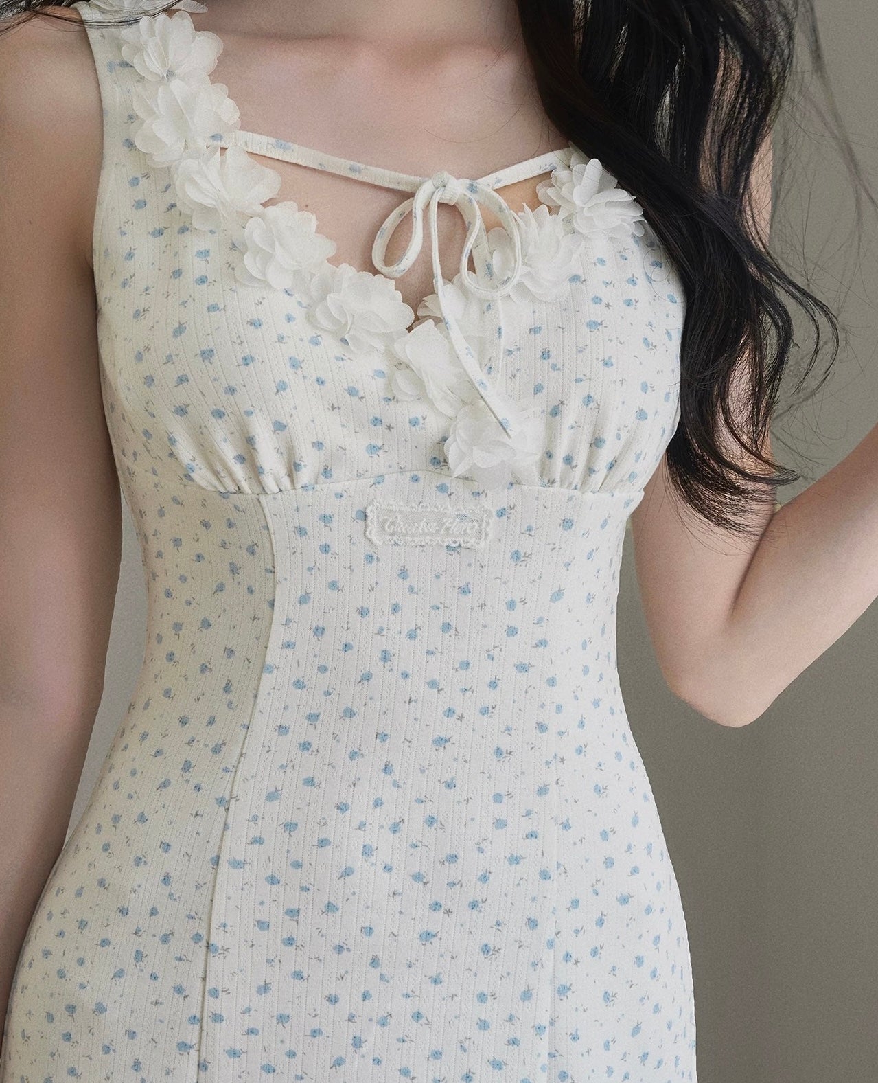 flower point girly one-piece MM1102