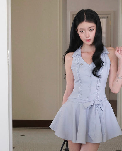 frill point girly high-end one-piece MM1112