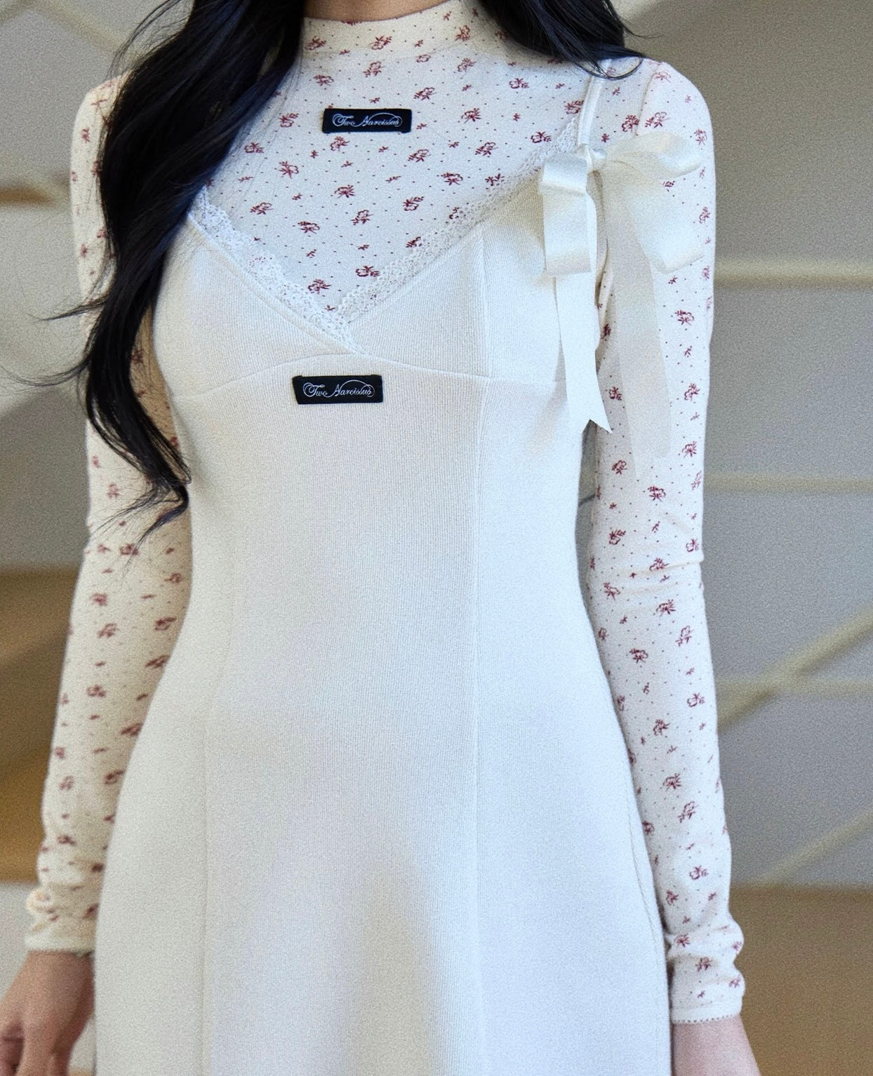 ribbon mood one-piece MM1038